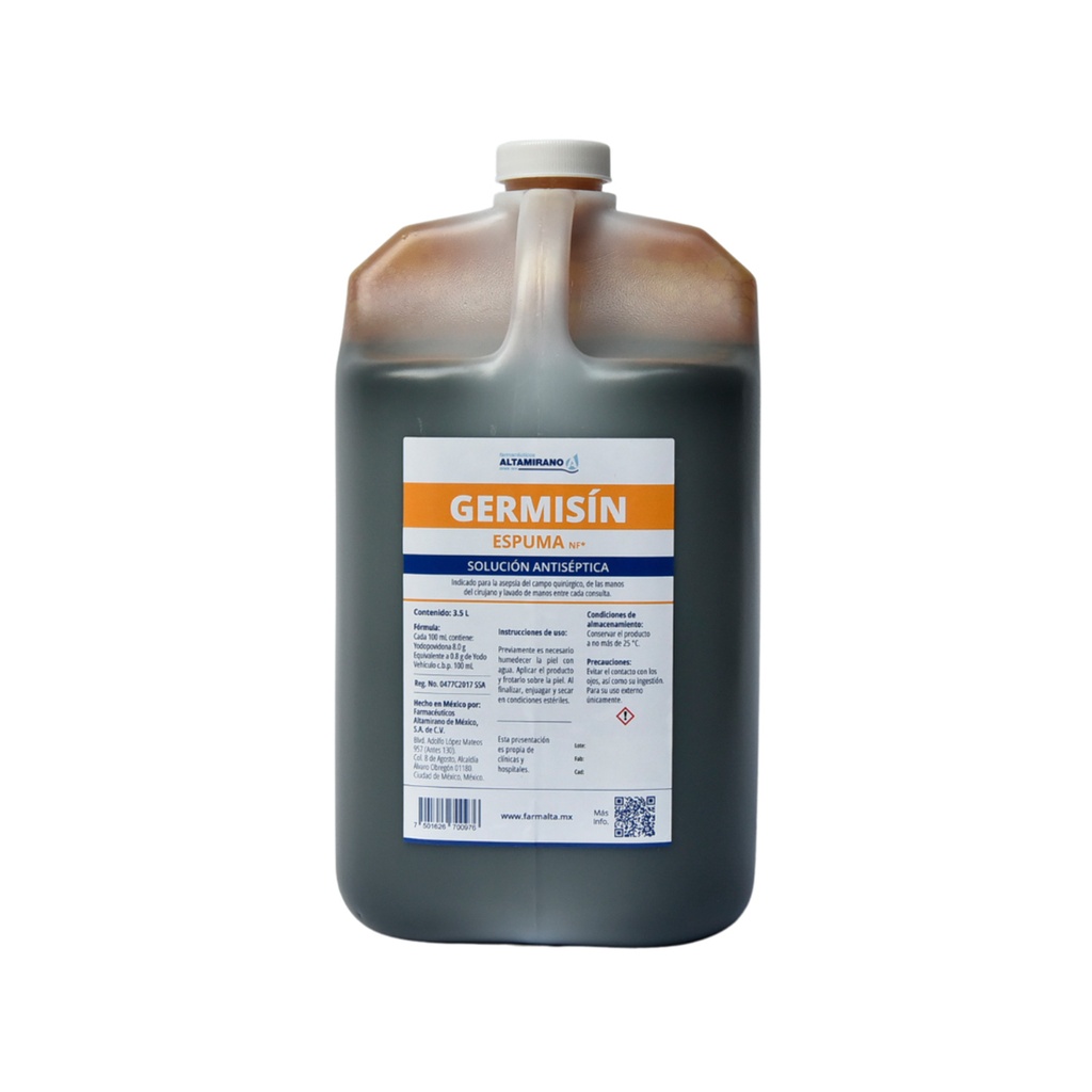 Germisin Espuma NF* (3.5 Lts.)