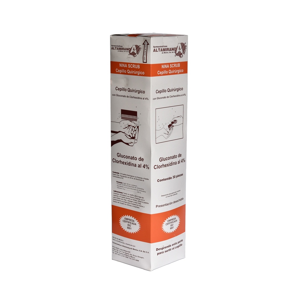 Nina Scrub Cepillo Quirurgico (20 Grs.)