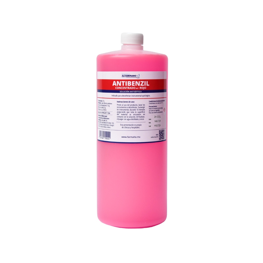Antibenzil Concentrado NF* Rojo (1 Lts.)