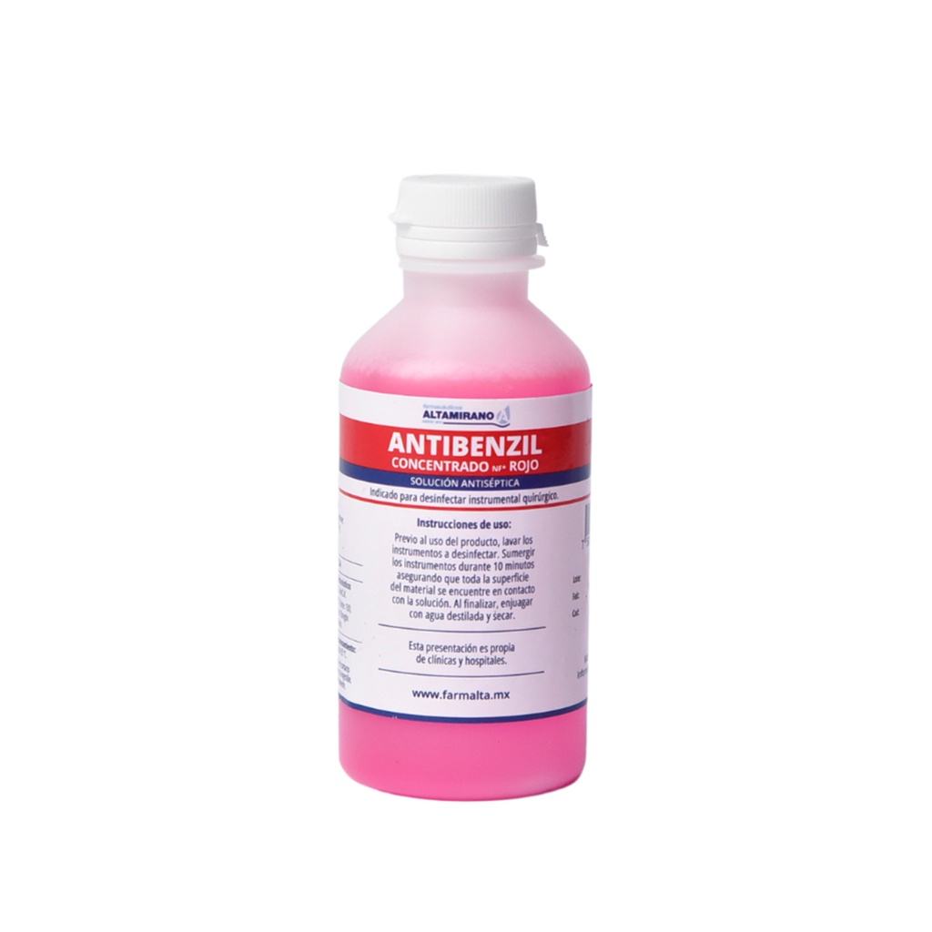 Antibenzil Concentrado NF* Rojo (115 Mlts.)