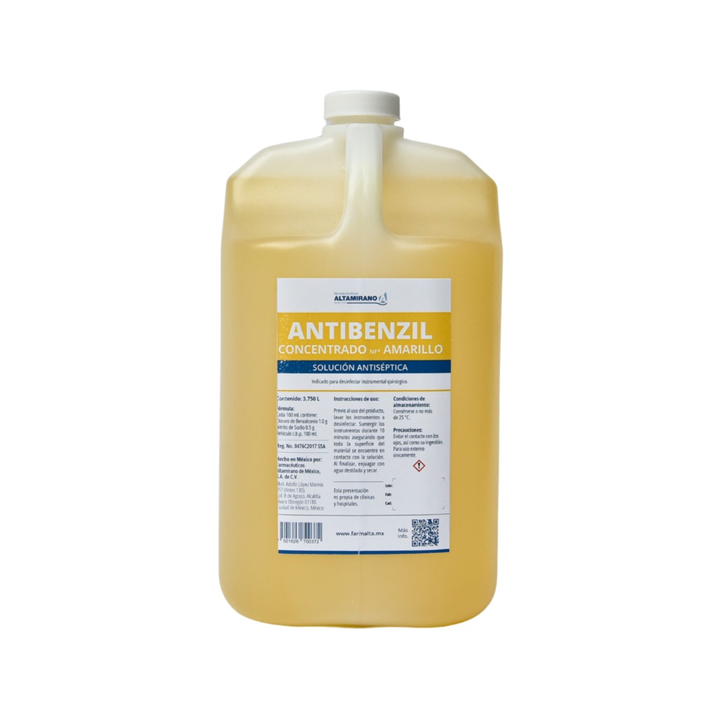 Antibenzil Concentrado NF* Amarillo (3.75 Lts.)