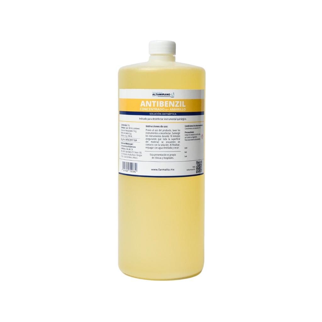 Antibenzil Concentrado NF* Amarillo (1 Lts.)