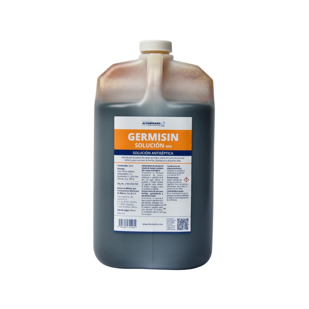 Germisin Solución NF0 (3.5 Lts.)