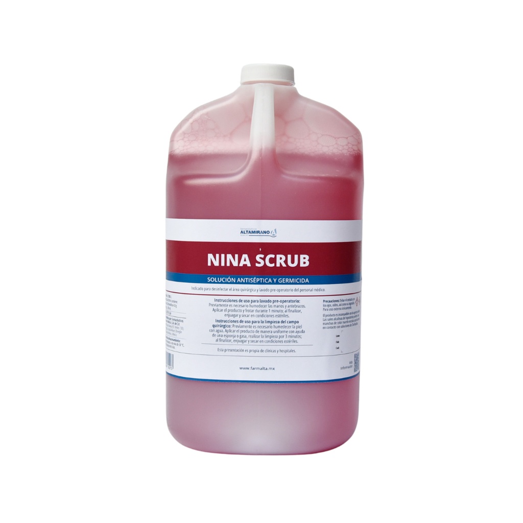 Nina Scrub Solución (3.78 Lts.)