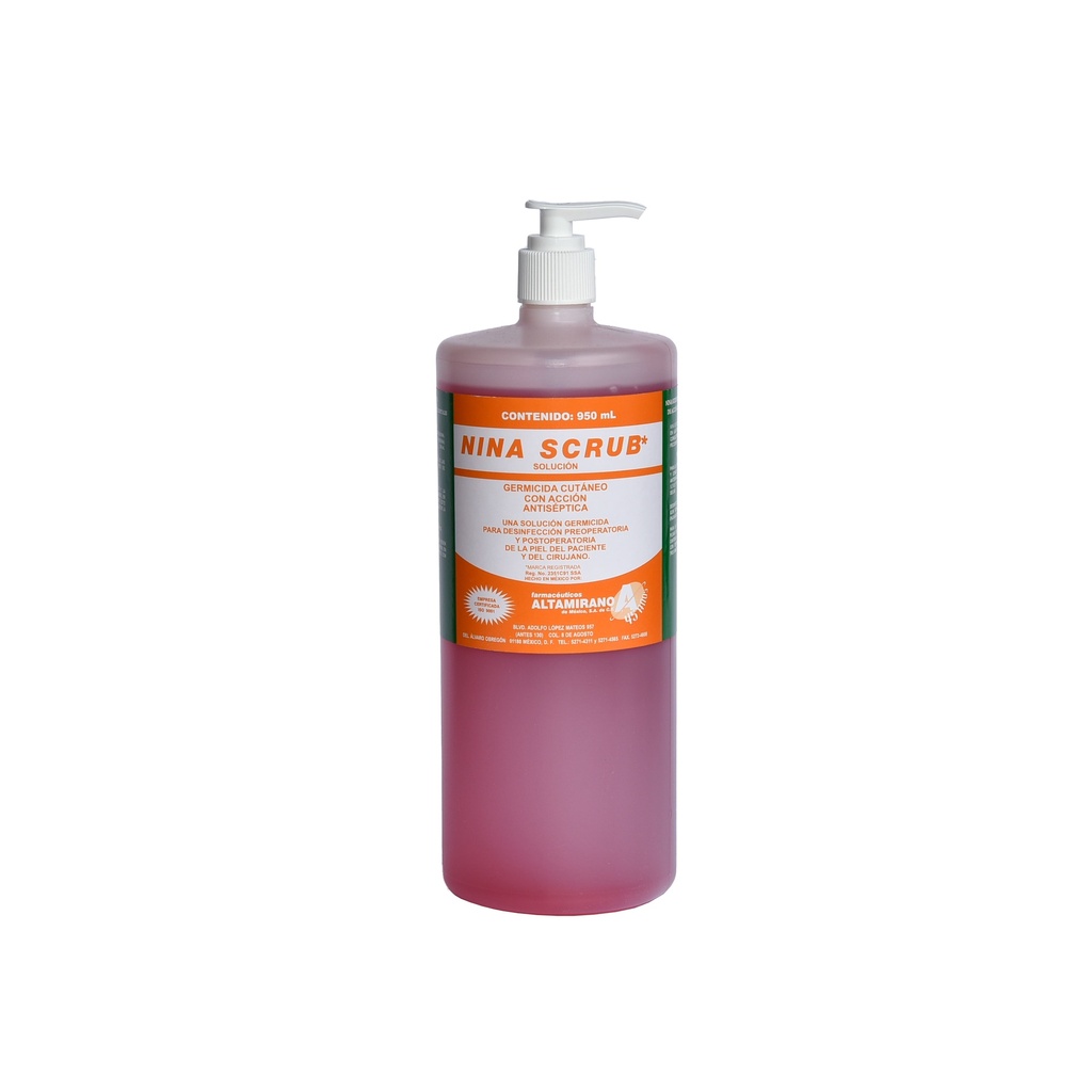 Nina Scrub Solución (950 Mlts.)