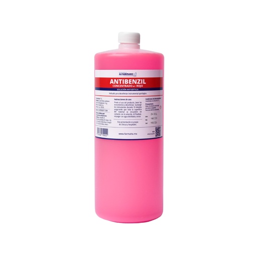 [2] Antibenzil Concentrado NF* Rojo (1 Lts.)