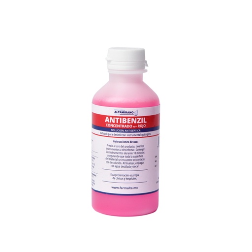 [4] Antibenzil Concentrado NF* Rojo (115 Mlts.)