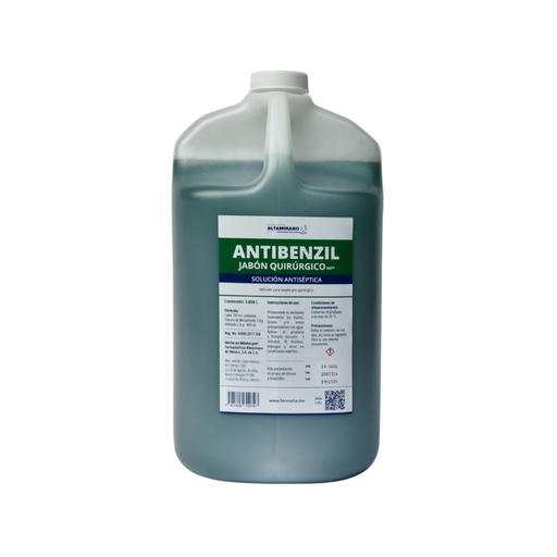 [7] Antibenzil Jabón Quirúrgico NF* (3.85 Lts.)