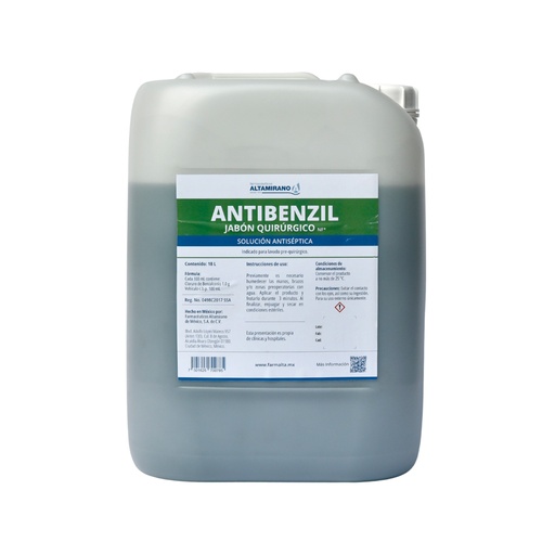 [9] Antibenzil Jabón Quirúrgico NF* (18 Lts.)